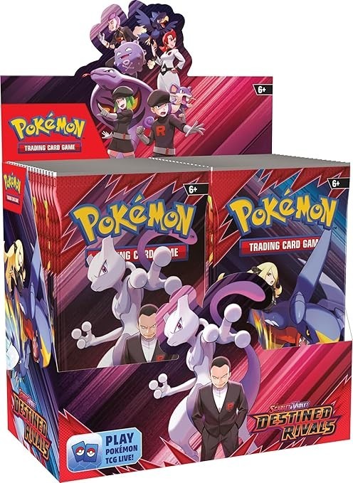 Pokemon Rivali Predestinati Rocket Display Booster Box 36 Buste ITA Sigillato