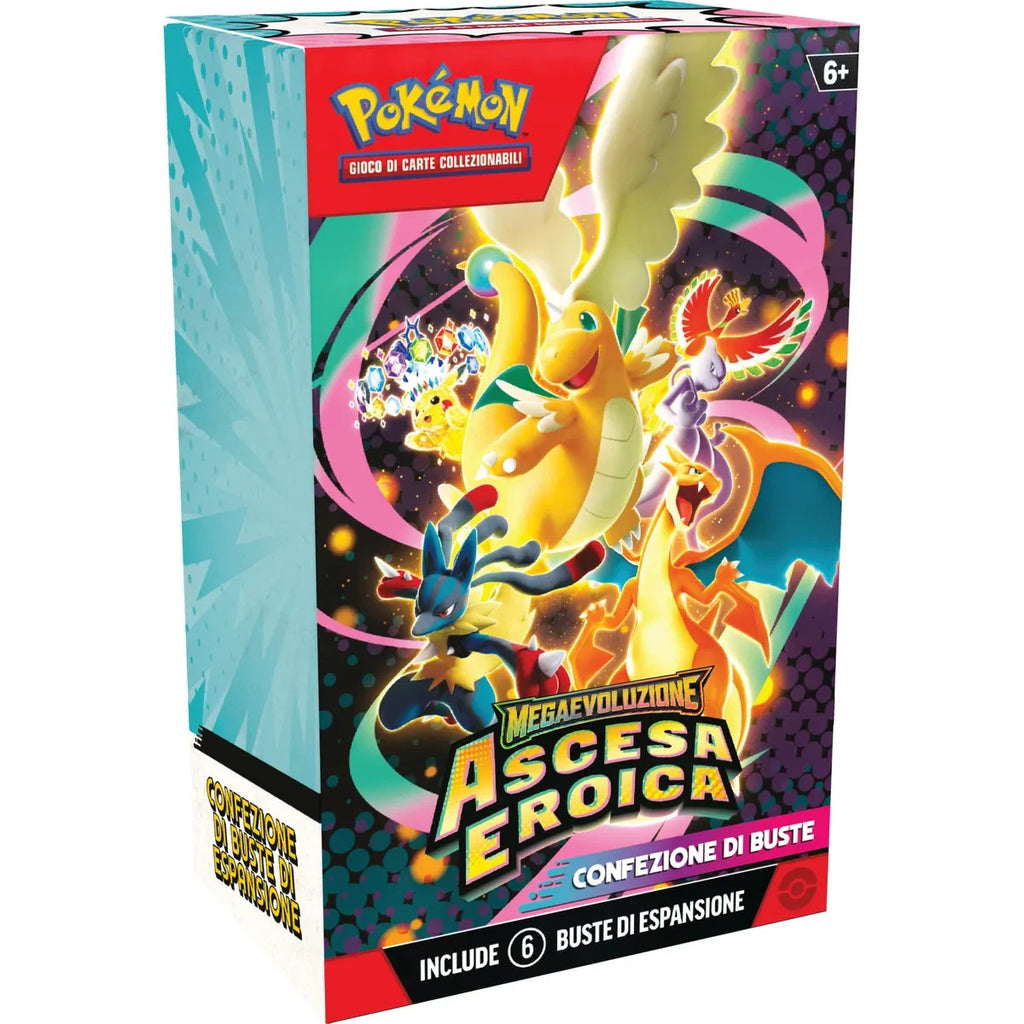 Bundle Ascesa Eroica Confezione da 6 Buste Pokemon Italiano