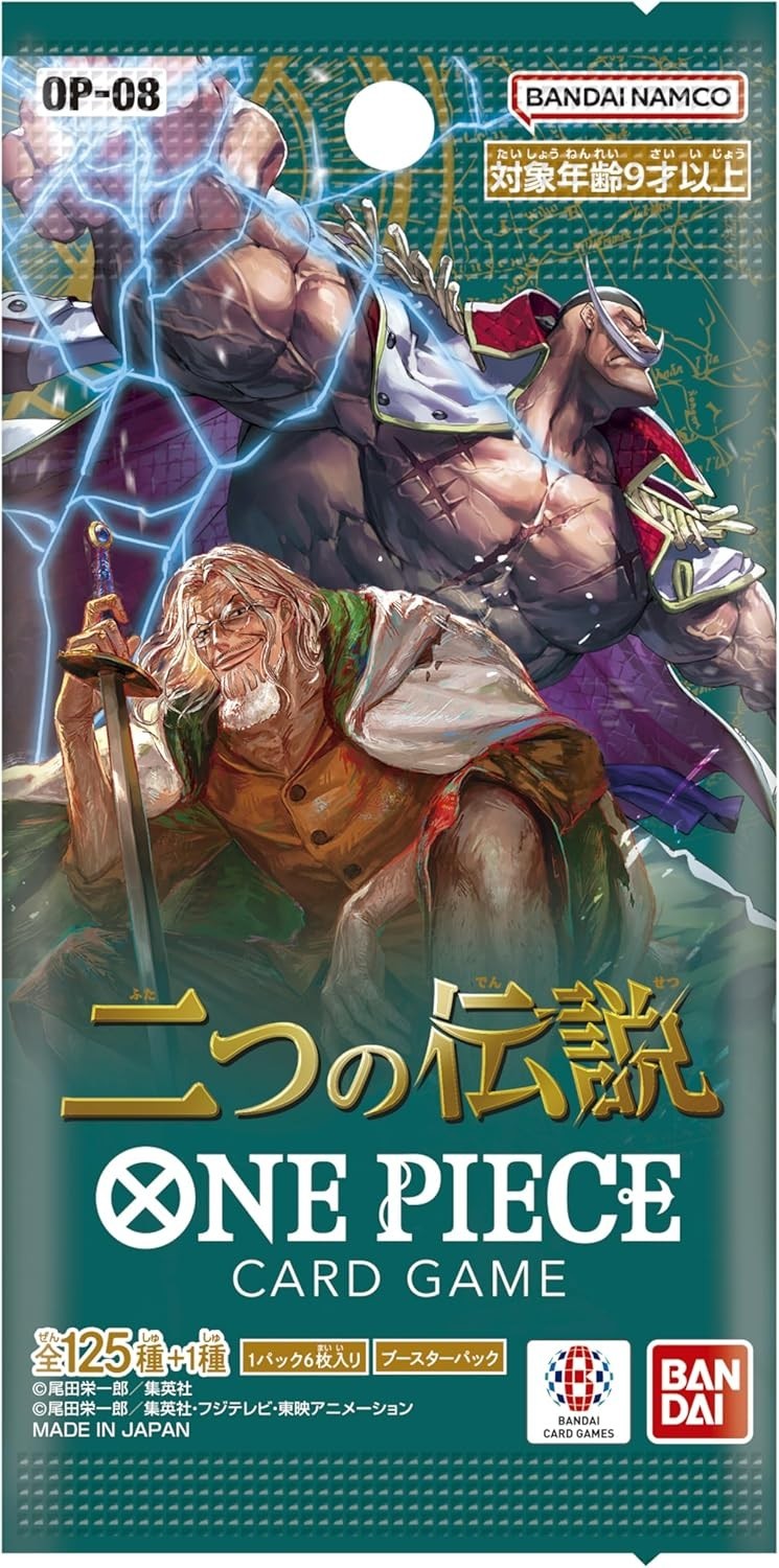 One Piece OP-08 TWO LEGENDS Box OP08 Sealed Japanese Jap Card Game