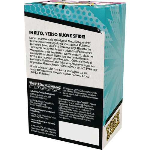 Bundle Ascesa Eroica Confezione da 6 Buste Pokemon Italiano