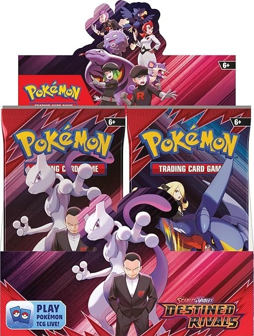 Pokemon Rivali Predestinati Rocket Display Booster Box 36 Buste ITA Sigillato